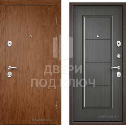 Металлическая антивандальная дверь в коттедж ДПК-1252