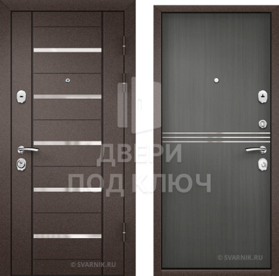 Трехконтурная дверь в офис ДПК-8899
